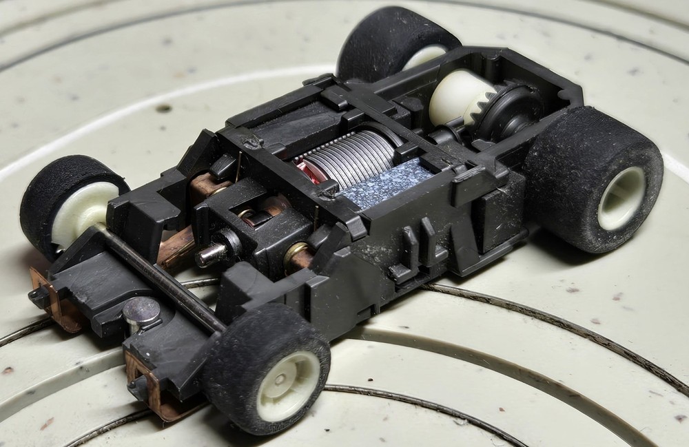 H0 Slot Car Racing Model Train Tyco Motor AFX Auto 1970s Toy #EBS1964