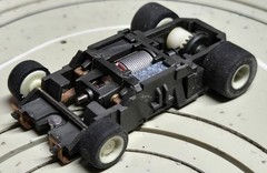 H0 Slot Car Racing Model Train Tyco Motor AFX Auto 1970s Toy #EBS1964