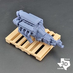 Ford 289/302 Holley EFI model engine resin 3D printed 1:24-1:8 scale