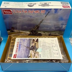 Amusing Hobby AH 35A020 1/35 12.8cm Flak 40 & FuMG 39D Brand New Complete Kit