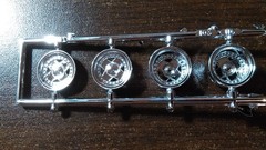 1967 Chevelle 1/25 AMT Big Little Tire Centerline Rim Wheel Pro Street Stock Mod