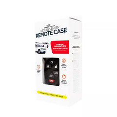 GM 6-Button Keyless Remote Replacement Case – Durable Black Shell, No Electronic