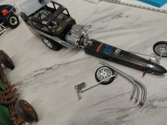 Model Junkyard/parts Plastic, Custom Race Car Lot Of 6,vintage dirt/drag Cars