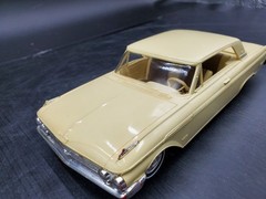 🚦😎🔥AMT 1962 Ford Galaxie 500 HT 1/25 Scale Dealer Promo – Tan 🔥😎🚦
