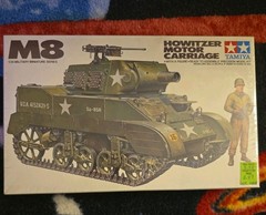 Tamiya M8 Howitzer Motor Carriage 1/35 TANK Model Kit WW2 US ARMY NEW IN Box