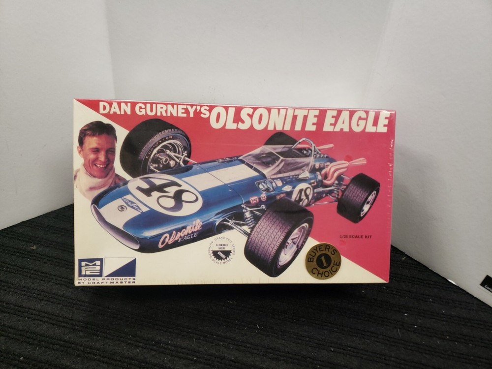 MPC 1/25 Model Kit Dan Gurney’s Olsonite Eagle #6026 Sealed Grand Prix 1995 1