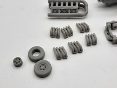 Mini V12 Pulling Tractor 1/25 Scale Resin Model Kit