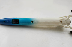 The Blue Flame Land Speed Natural Gas Rocket Car Promo Model Toy 1970s RARE!