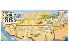 SKILL 3 MODEL KIT 1955 CHEVROLET BEL AIR “ROUTE 66” 1/25 BY ATLANTIS ALM-1374