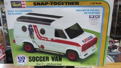 1979 Revell Ford Van 1/20 AYSO Soccer Football Fifa model kit Rare FR SH