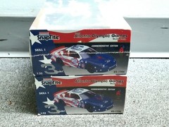 2x Monogram SnapTite 1996 Atlanta Olympic Dale Earnhardt Model Car NEW/SEALED
