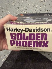IMEX Harley Davidson Golden Phoenix Chopper 1/12 Motorcycle Model Kit 472