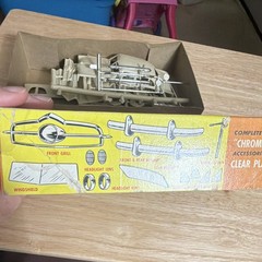 Palmer Road Series 1:32 ’49 Ford Tudor Unassembled Kit, Decals, Chrome, Clear