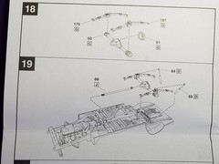 1970 Plymouth Cuda AAR DRIVESHAFT from Revell 1:25 Model kit 70