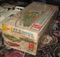 SMP 1960 Chevy El Camino 1:25 Kit # 7660 Survivor Custom Partial Built in Box 60