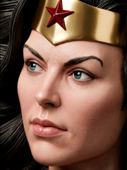 Wonder Woman Kingdom Come model kit unassembled Unpainted See Description