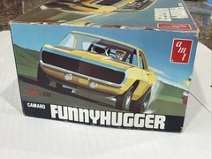 AMT FUNNY HUGGER CAMARO ORIGINAL FACTORY SEALED INSIDE! #T344! CIRCA 1971!! VMCP