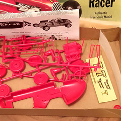Monogram All-Plastic Midget Racer Model Kit.