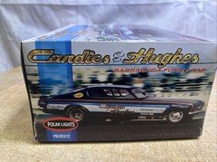 POLAR LIGHTS CANDIES & HUGHES BARRACUDA FUNNY CAR MODEL KIT #POL853/12 X2