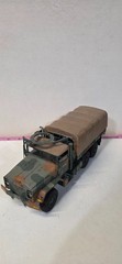 M923 A1 Cargo Truck 1/35 Scale Model Built Painted Pro Built Custom US Army Mode