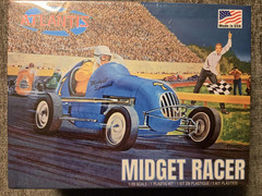 MIDGET RACER 1/20 SCALE by Atlantis mint IN BOX AWESOME