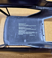 1969 Dodge Charger Body Shell & Gas Cap MPC 1:25 Scale Model PARTS