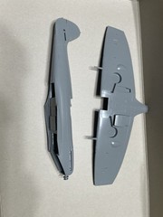 Spitfire Mk.VI – Hasegawa 1/48 Scale – Assembly Started Aircraft Kit#09107