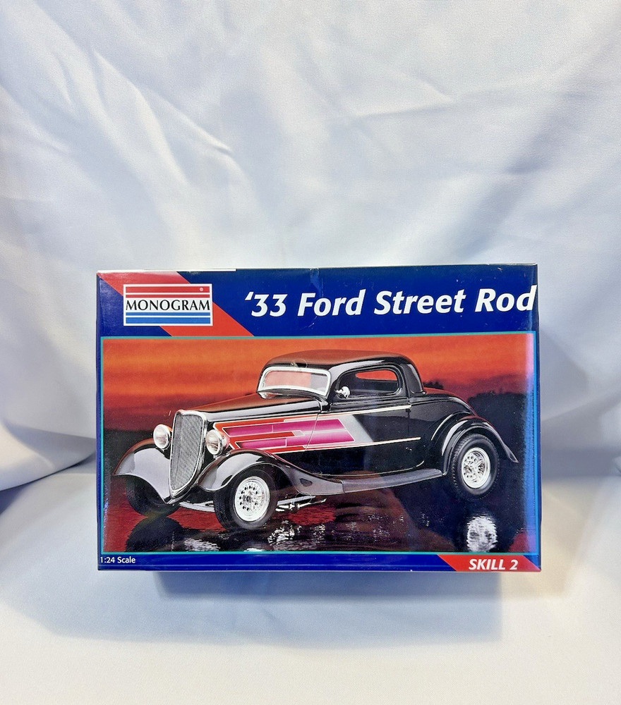 MONOGRAM FORD ’33 Street Rod model kit NEW in FACTORY SEALED BOX- MINT !!!