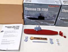 Thyssen TR-1700 ARA San Juan Submarine 1/350 scale Tactical Models 3D resin kit