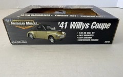 Ertl American Muscle ’41 Willys Coupe 1:64 Die Cast Model Kit 2000 In Package