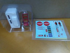 Coke machine Cola Cola die cast vintage dolly decal sheet 55 Cameo Pickup 1/25