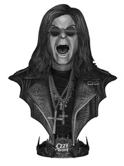 Ozzy Bust Rock Icon model kit unassembled unpainted see Description
