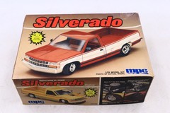 MPC 1988 Chevrolet C-1500 Silverado Model Kit Started Pickup 6096 RARE 1987 OBS