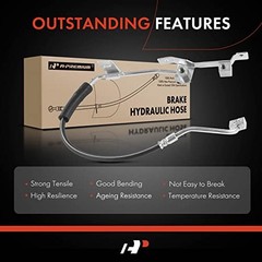 Front Driver Brake Hydraulic Hose Compatible with Select Dodge Models – Ram