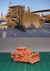1/144 USA Caterpillar D9 Heavy Bulldozer (fine detail) Resin Kit