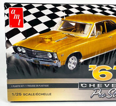 AMT 1967 Chevy Chevelle Pro Street 1/25 Scale Model Kit 876/12 Plastic Sealed