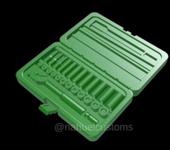 1/25 1/24 Scale 3d Resin Socket Set