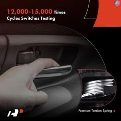 A-Premium Front or Rear Left Driver Side Interior Door Handle Compatible with