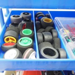 Tamiya Mini 4WD & Parts Set Vintage From Japan