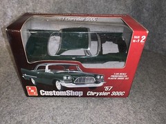 AMT Custom Shop ‘57 Chrysler 300C 1/25 Scale Plastic Model Kit 30247