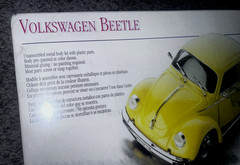 TESTORS 1/43 SCALE VOLKSWAGEN BEETLE PAINTED model METAL BODY New sealed