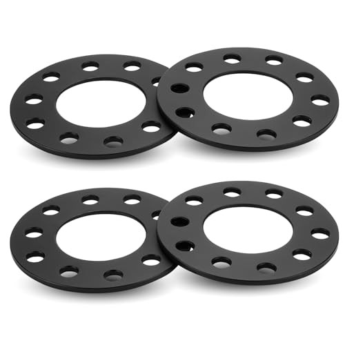 4PCs 1/4″ (6mm) 5×5 5×120 5×127 Wheel Adapters Spacers w/ 78.1mm Bore fit