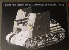 1/35 Dragon 15cm sIG 33 (Sf) Auf Panzer I Ausf B Metal Barrel # 6259