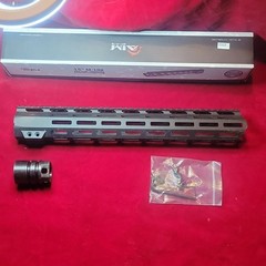 15″ Handguard Black and a hess bank truck
