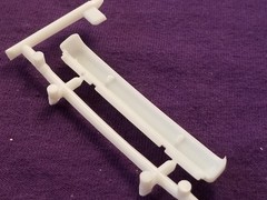 1991 Chevy S-10 Lowrider CUSTOM FRONT BUMPER from Revell 1:25 Model 91 Chevrolet