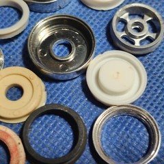 🌟 Misc. Wheel Backs 1:25 or 1:24 Scale 1000s Model Car Parts 4 Sal