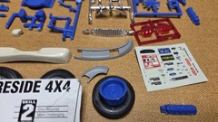 1996 Ford F-150 4×4 1/25 LINDBERG Started Model Kit for rebuilding or parts