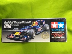Tamiya Red Bull Renault RB6 1/20 F1 Model Kit No67 Japan Used