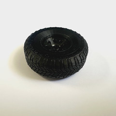 Resin 1/24 Scale: 17-Inch Baja Wheels W/ Mud Tires; Jeep, Truck