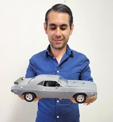 Dodge Challenger RT Mopar 1970 Modle Kit Scale 1/24 -1/20